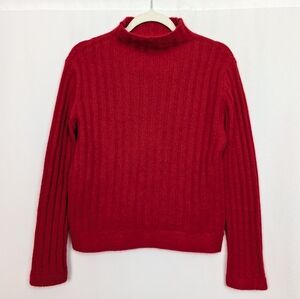 Lambswool Rabbit Hair Turtleneck Sweater